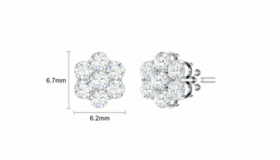 Diamond Cluster Flower