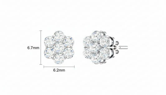 Diamond Cluster Flower