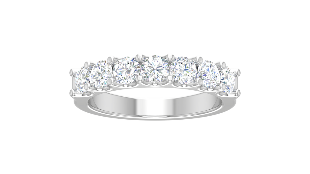 Classic Seven-Stone Shared Prong