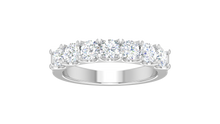 Load image into Gallery viewer, Classic Seven-Stone Shared Prong