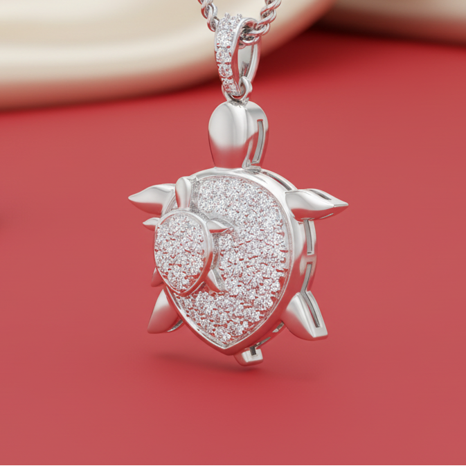 Sea Turtle Diamond Opulence