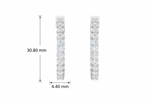 Round-Cut Sparkle Eternity