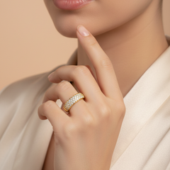 Architectural Triple-Layer Diamond