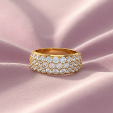 Load image into Gallery viewer, Opulent Full-Coverage Diamond Eternity Bold Feminine Statement