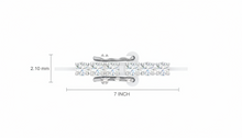 Load image into Gallery viewer, Dainty Zirconia Line Bracelet