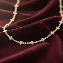 Load image into Gallery viewer, Eternal Luck Diamond Flower Necklace