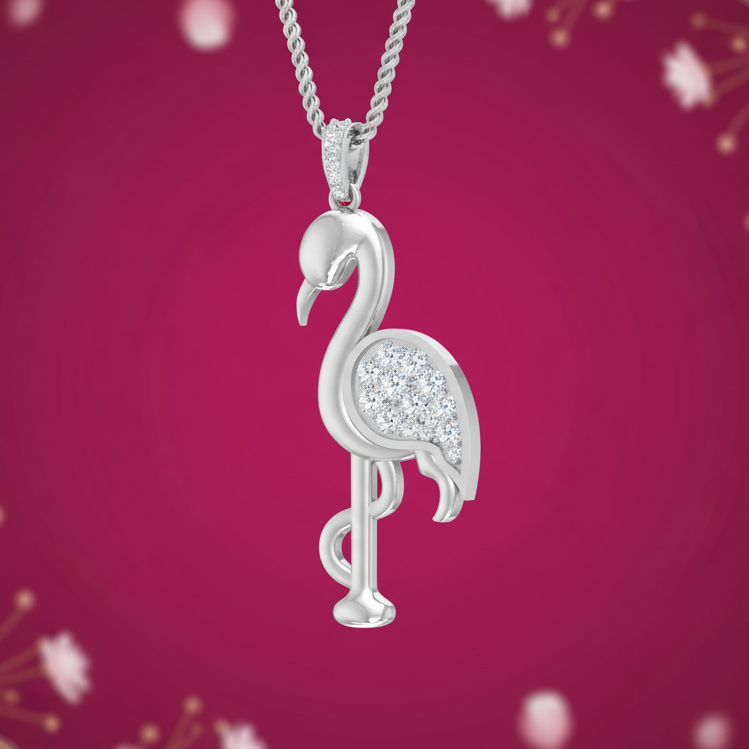 Elegant Bird Flamingo Wading Bird Diamond Sovereign