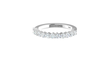 Load image into Gallery viewer, Prong Brilliant Diamond Half-Eternity