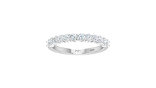 Load image into Gallery viewer, Prong Brilliant Diamond Half-Eternity