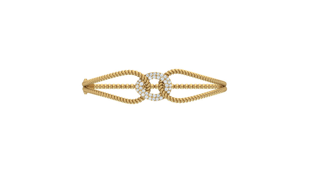 Interlocking Double-Circle Twisted Rope