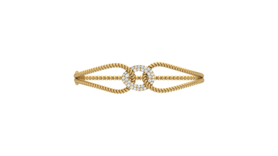 Interlocking Double-Circle Twisted Rope