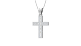 Classic Cross Baguette And Round Diamond Cover