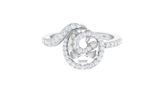 Spiral Swirl Floral Cluster