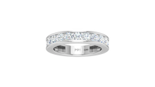 Load image into Gallery viewer, Classic Diamond Channel Wedding Ring