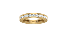 Load image into Gallery viewer, Channel-Set Eternity