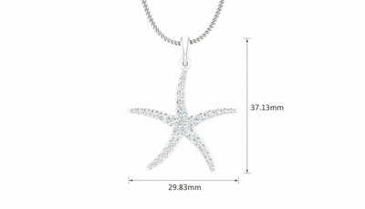 Sea Star Face Diamond Glow