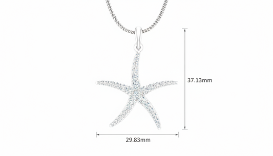 Sea Star Face Diamond Glow