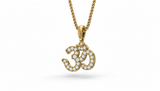 The Omkara Diamond Pendant
