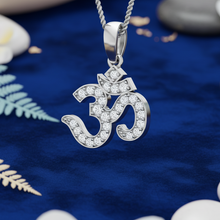 Load image into Gallery viewer, Aum Symbol Diamond Pendant