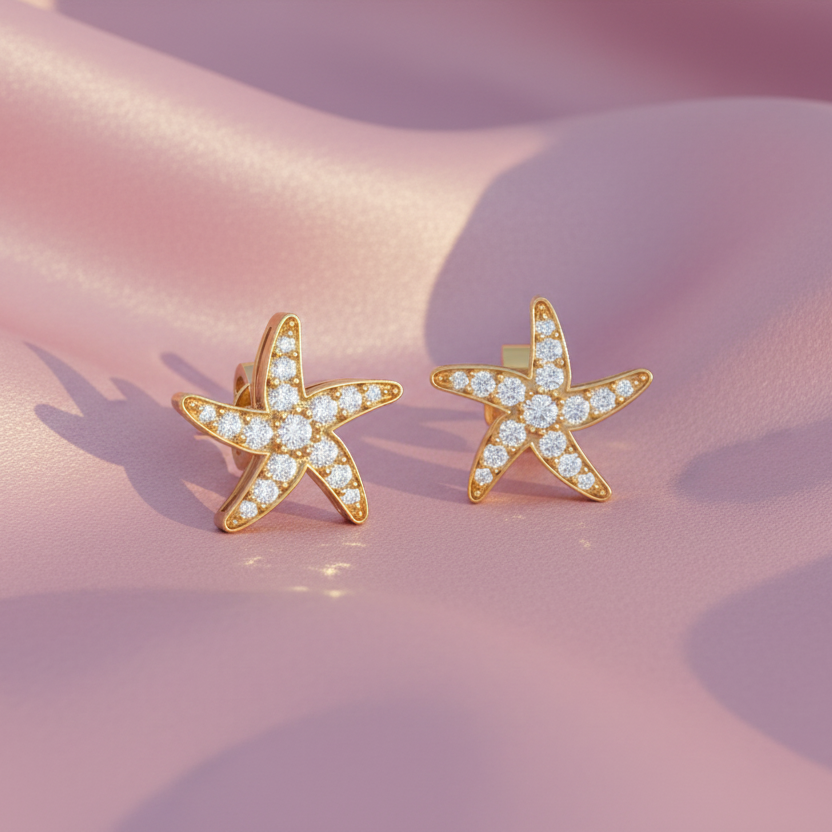 Ocean Star Diamond Stud