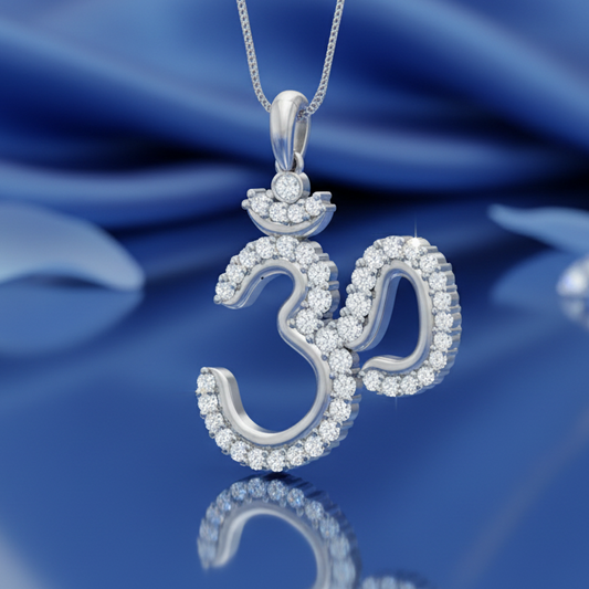 Sacred Om Open Diamond Radiance