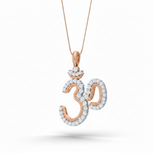 Load image into Gallery viewer, Sacred Om Open Diamond Radiance