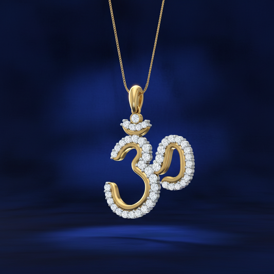 Sacred Om Open Diamond Radiance