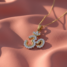 Load image into Gallery viewer, Om Locket with Diamond Accents Pendant