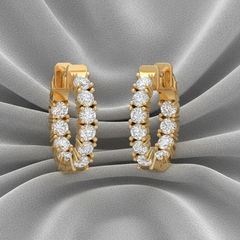 Dual-Sided Oval Diamond - E365AA