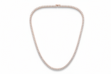 The Minimalist Diamond Tennis Necklace