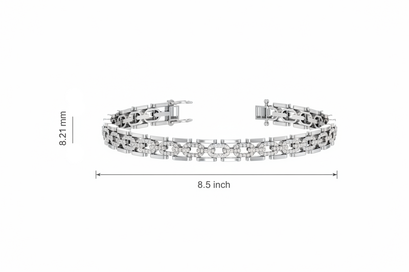 Modern Interlocking Diamond