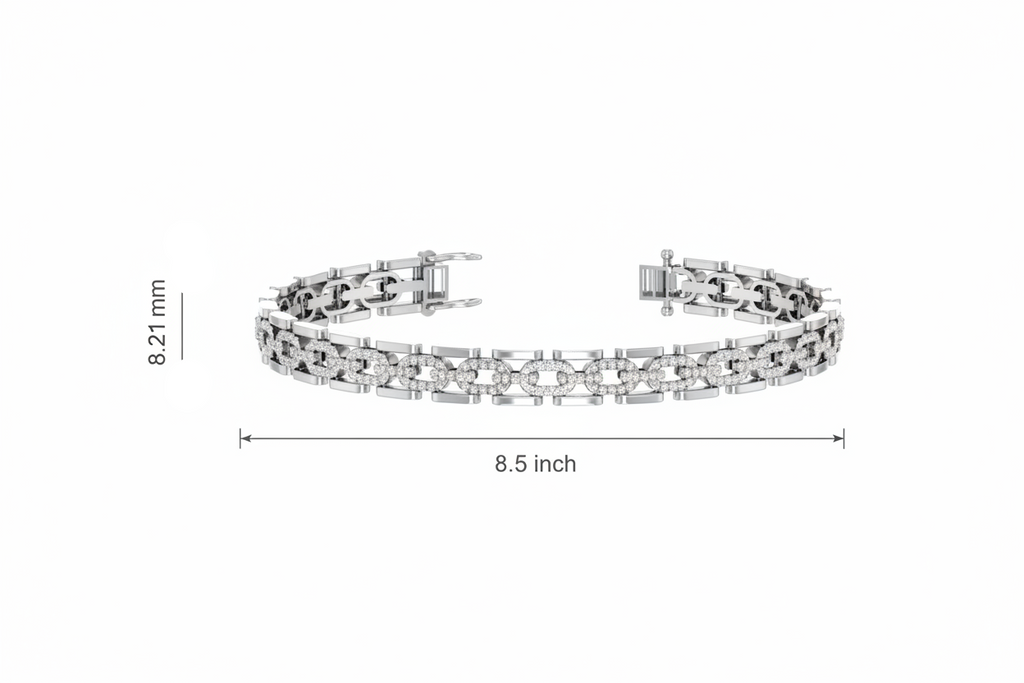 Modern Interlocking Diamond