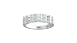 Classic Structured Channel Set Diamond