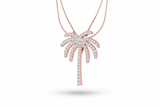 Tropical Palm Tree With Chain