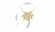 Load image into Gallery viewer, Palm Tree Charm With Chain