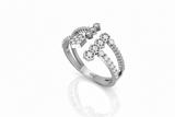 Structured Diamond Honeycomb Geometric Statement Hexagonal Cellular Mosaic