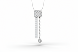 Four-Leaf Drop With Chain