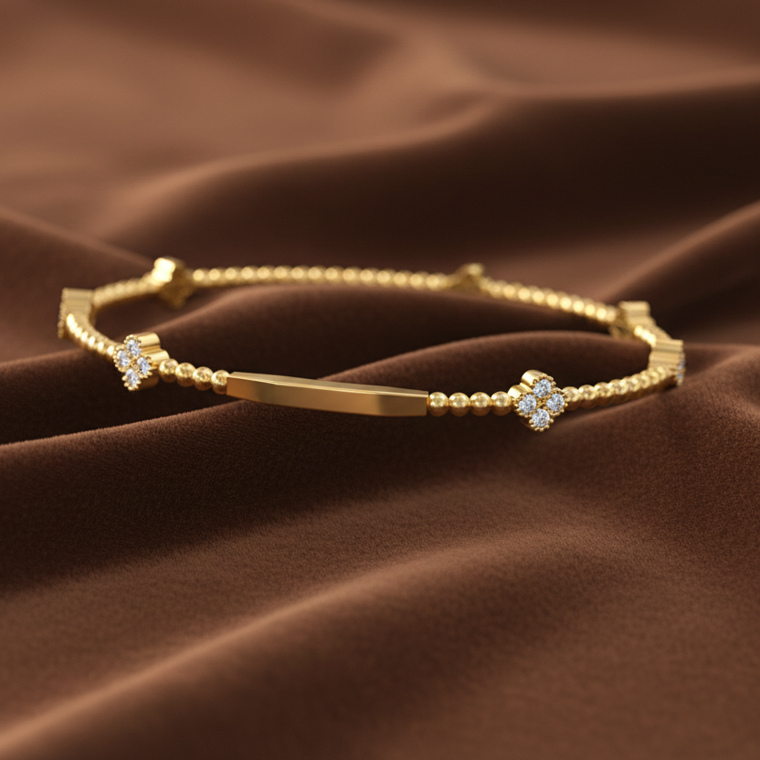 Signature Beaded Clover