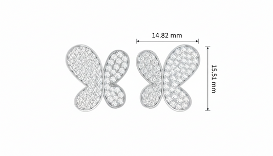 Classic Butterfly Splendor Natural Diamond
