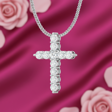 Load image into Gallery viewer, Classic Cross Brilliant Diamond Silhouette