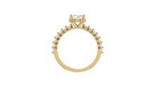 Load image into Gallery viewer, 1.50 Cart Center With Side Stone Diamond