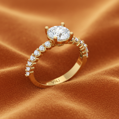 1.50 cttw Center With Side Stone Diamond