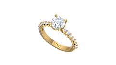 1.50 cttw Center With Side Stone Diamond