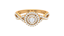 Load image into Gallery viewer, Round Cluster Double Frame Infinity