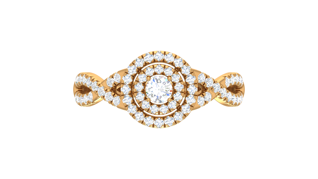 Round Cluster Double Frame Infinity