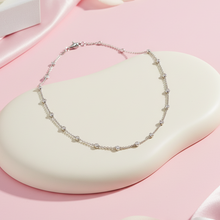 Load image into Gallery viewer, Dainty Diamonds-by-the-Yard Necklace