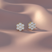 Load image into Gallery viewer, Round Floral Diamond