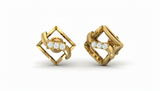 Wavy Square Certified Diamond