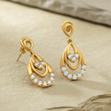 Load image into Gallery viewer, Sophisticated Delicate Drop Natural Diamond