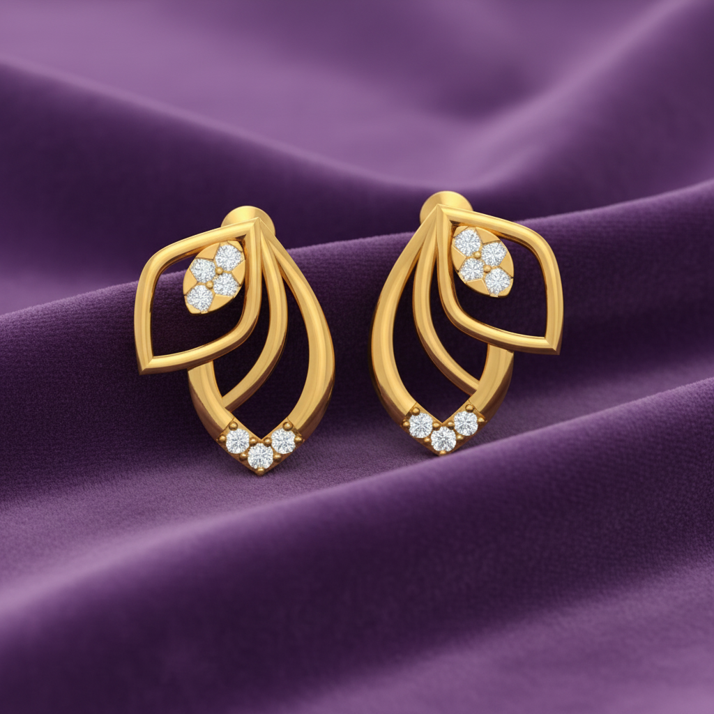 Classic Bloom Floral Petal Certified Diamond